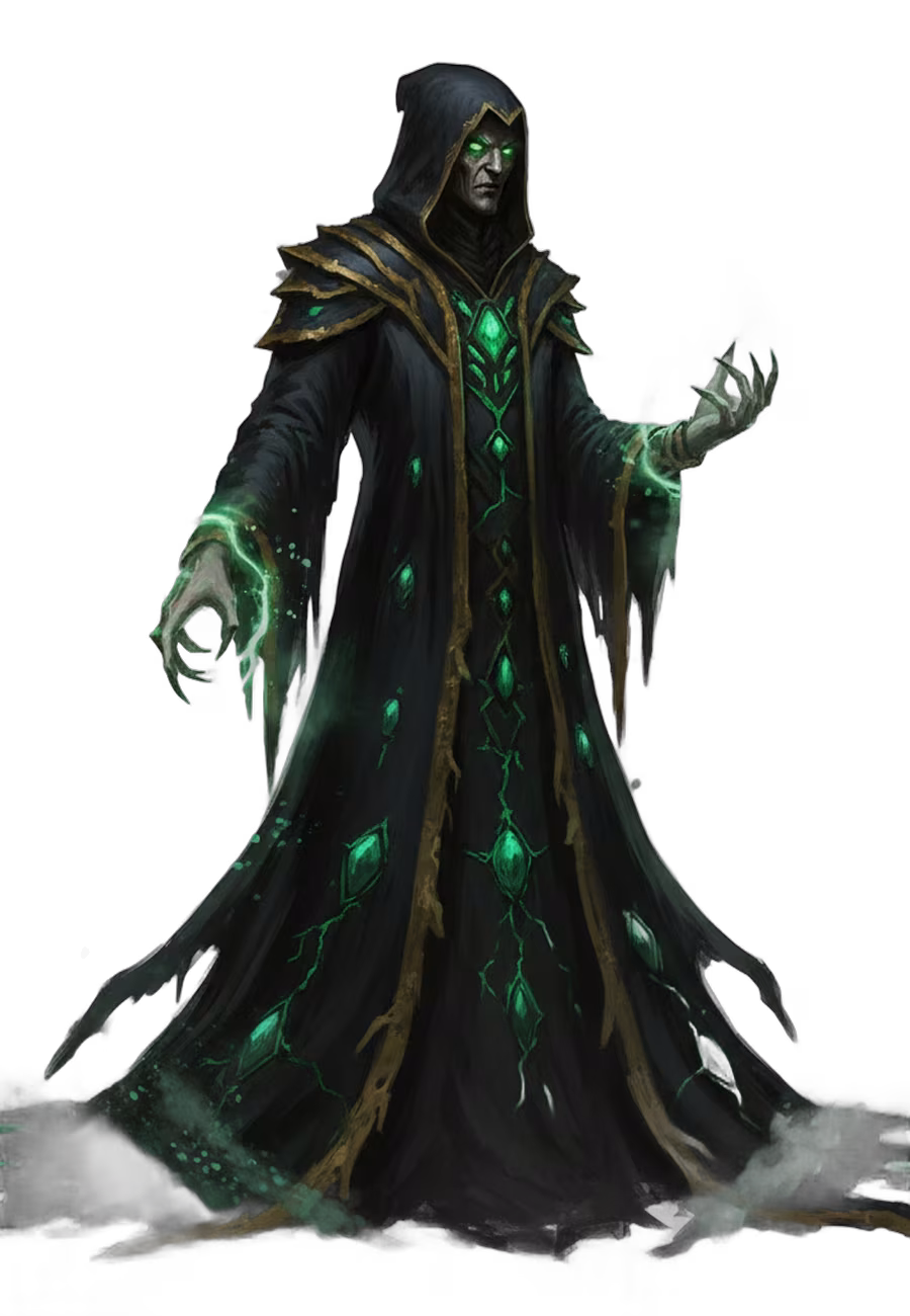 Morgath Vorn, the Archmage of Decay.